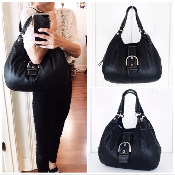 Coach Handbags - Coach Like New Leather Soho Hobo Shoulder Bag